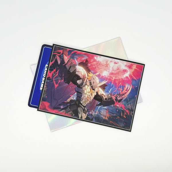 BlackWarGreymon Terra Destroyer Standard Size Card Sleeves [In-Stock]