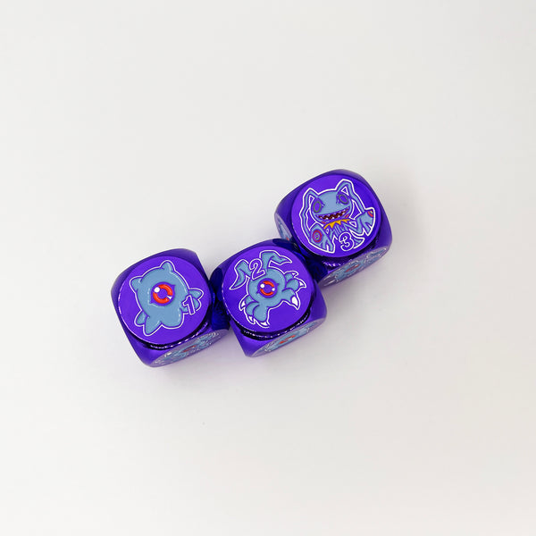 Diaboro Monster Evolution Metal Dice [Limited Quantities in Stock]