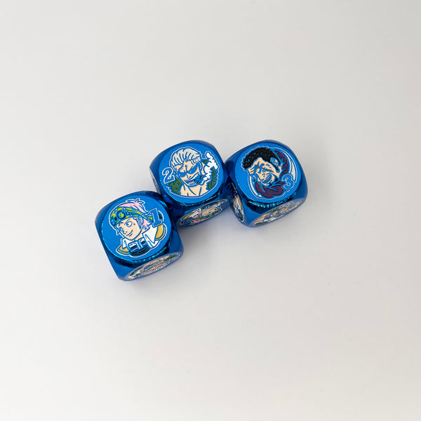 Marine Admirals Metal Dice [Limited Quantities in Stock]