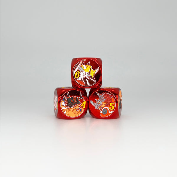 ShineGreymon Evolution Metal Dice [Limited Quantities in Stock]