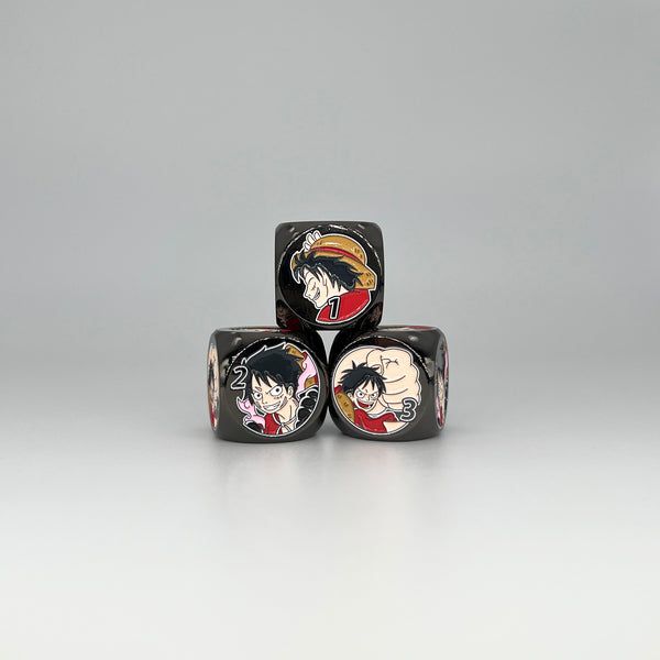 Luffy All Gears Metal Dice [Limited Quantities in Stock]
