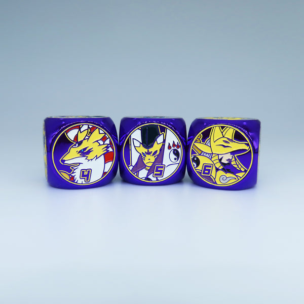 Sakuya Foxy Evolution Metal Dice [Limited Quantities in Stock]