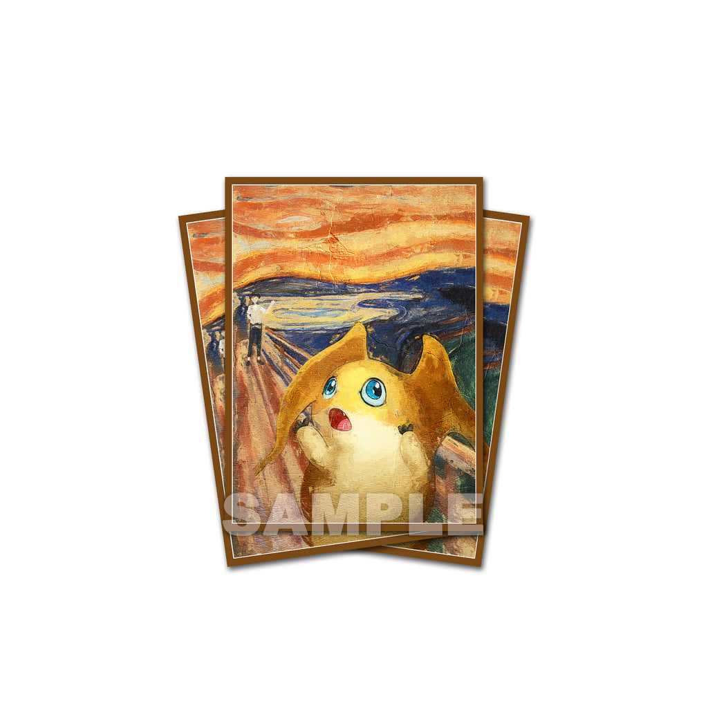 cat card sleeves Pata's Scream Standard Size Card Sleeves – Usagi Draws