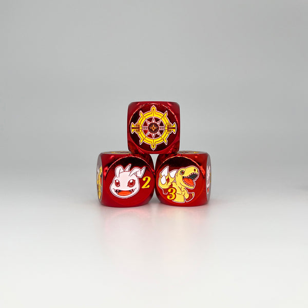 ShineGreymon Evolution Metal Dice [Limited Quantities in Stock]
