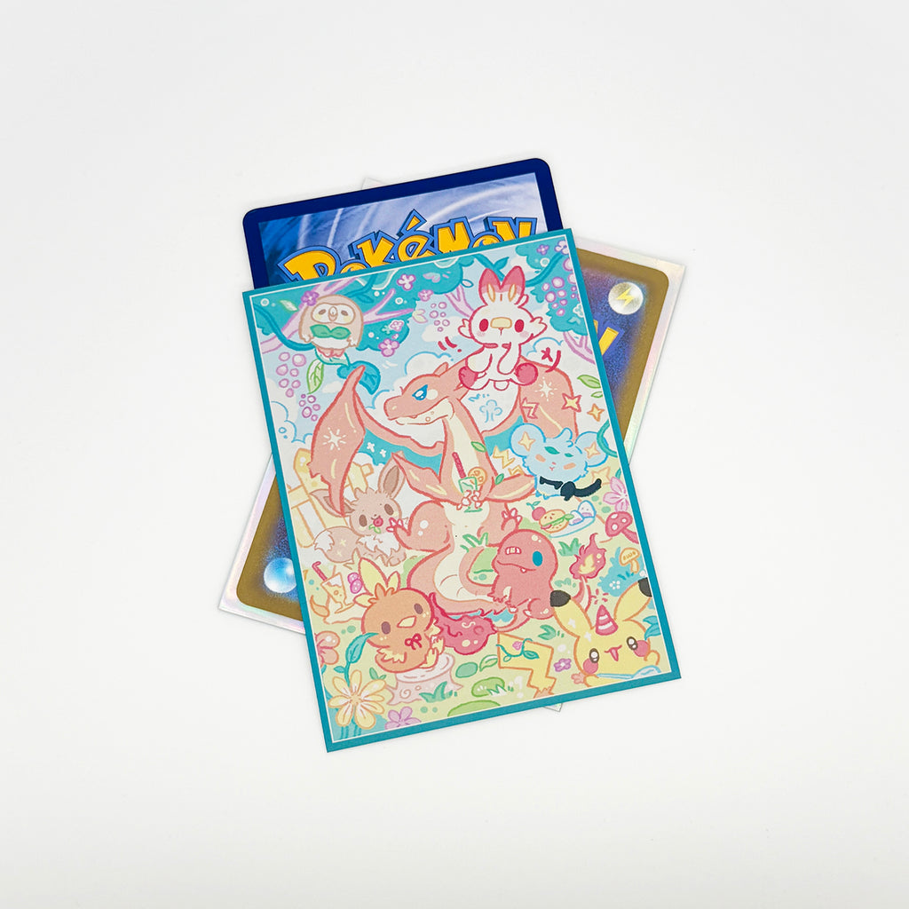 pokemon card penny sleeve size Amazon.com: Set of 5 X 100 Soft Sleeves / Penny Sleeves for Pokemon, Magic, and Standard-Sized Sports and Trading Cards No PVC : Toys & Games