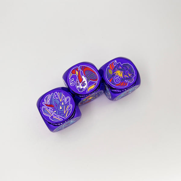 Diaboro Monster Evolution Metal Dice [Limited Quantities in Stock]