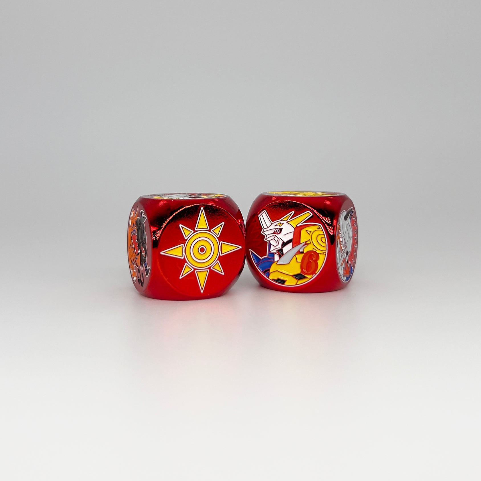 Omni Courage Metal Dice [Limited Quantities in Stock]