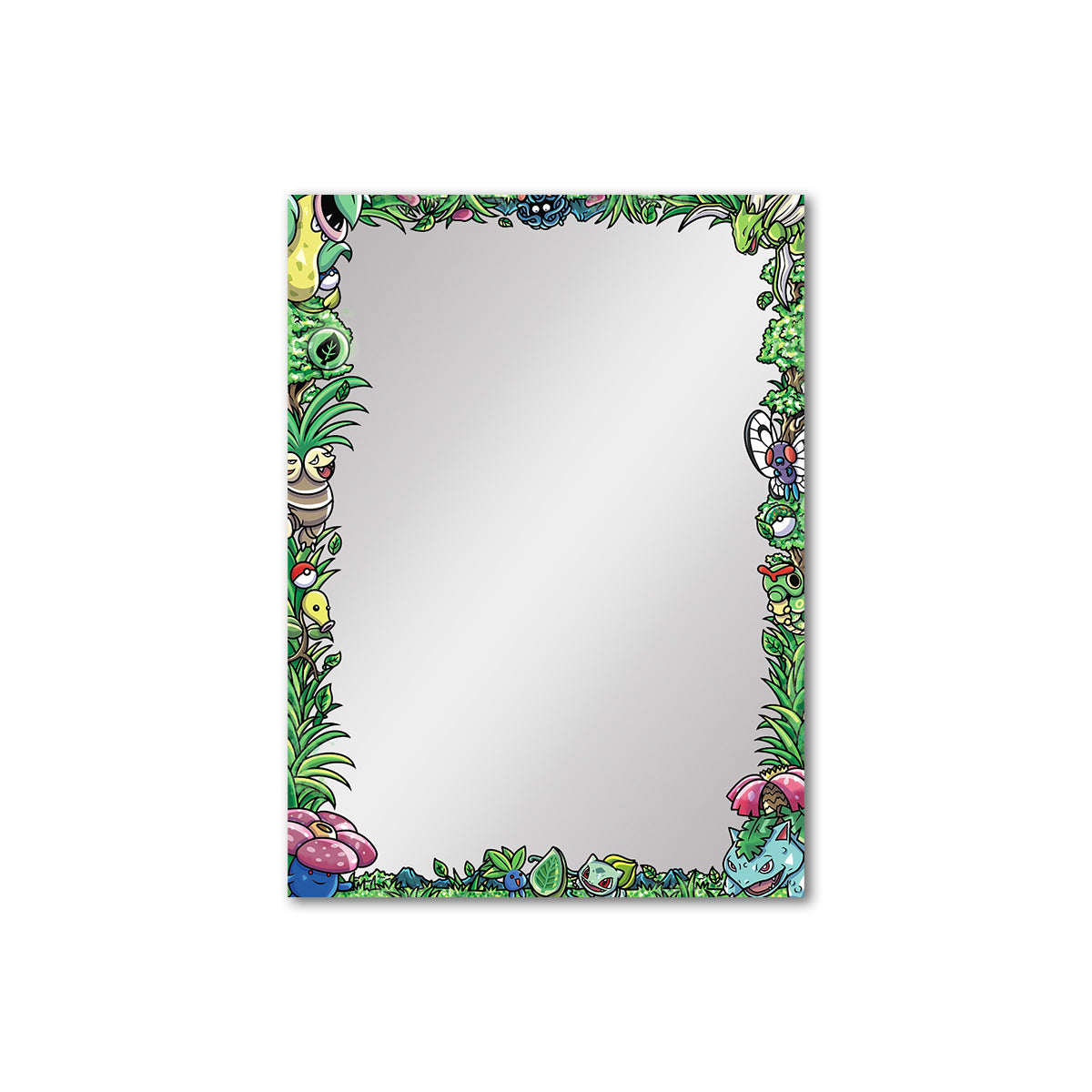 Pokemon Fall Border Grass Kanto Pokemon Printed Border Oversleeves – Usagi Draws