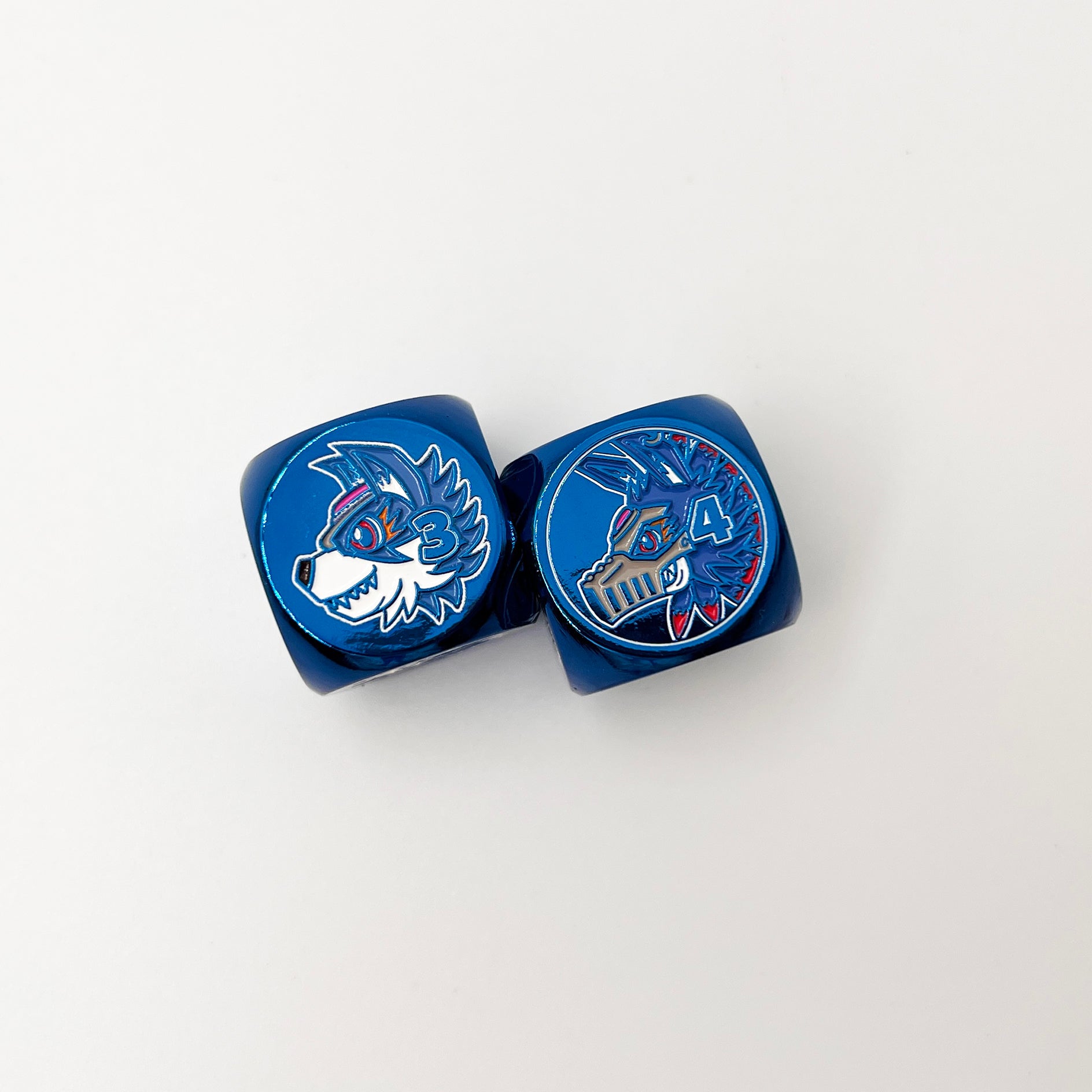 Looga Monster Evolution Metal Dice [Limited Quantities in Stock]