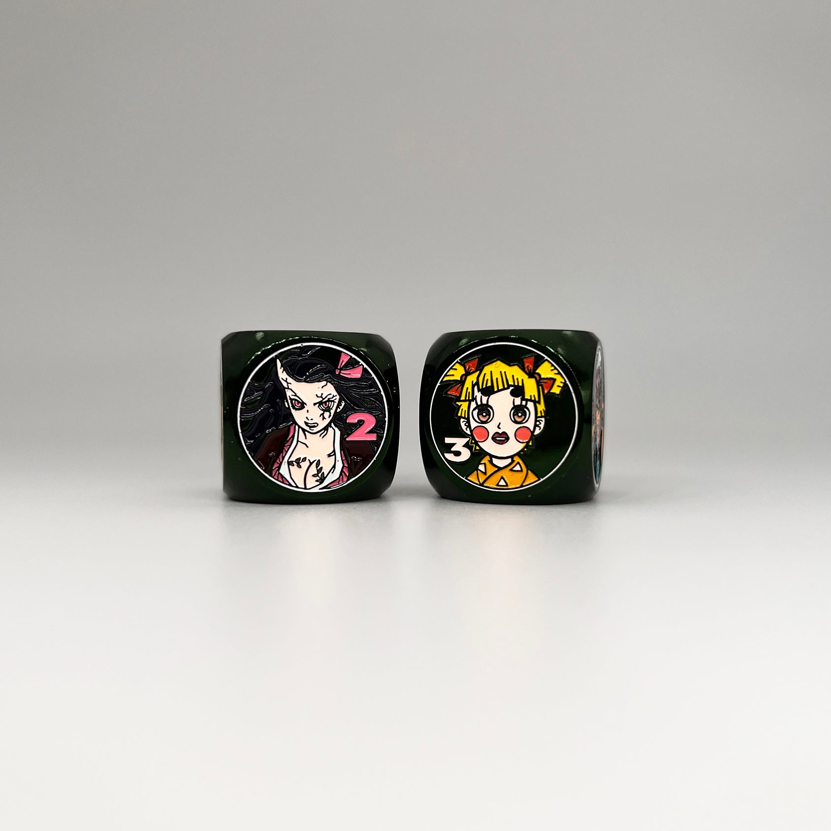 Demon Killers Entertainment District Metal Dice [Limited Quantities in Stock]
