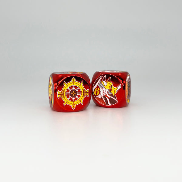 ShineGreymon Evolution Metal Dice [Limited Quantities in Stock]