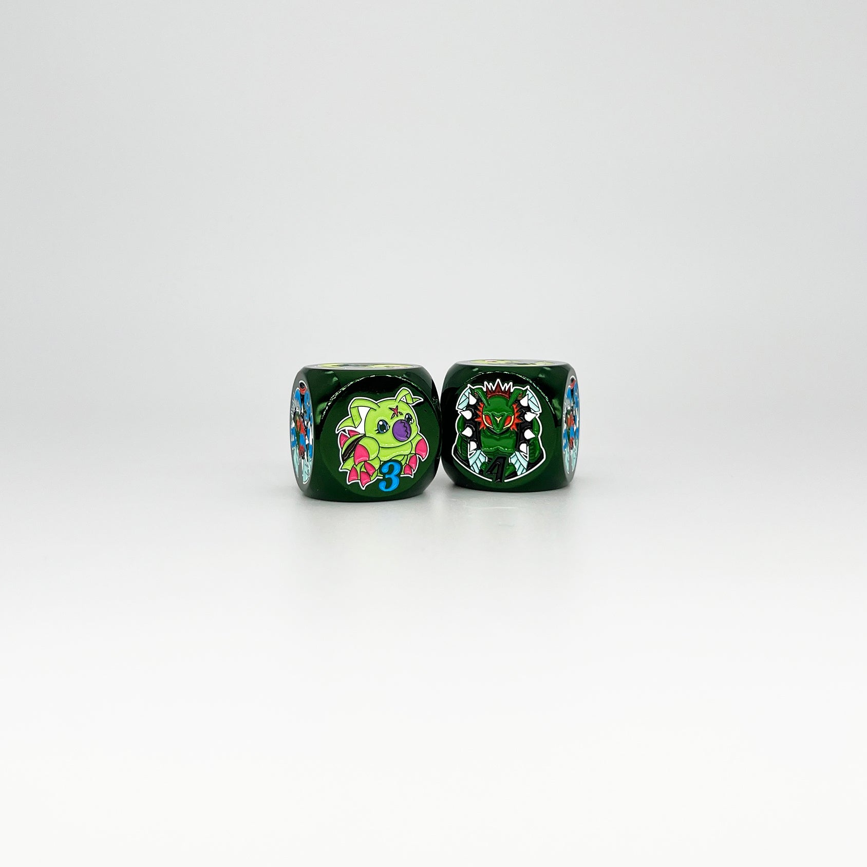 Imperial Wormmie Metal Dice [Limited Quantities in Stock]