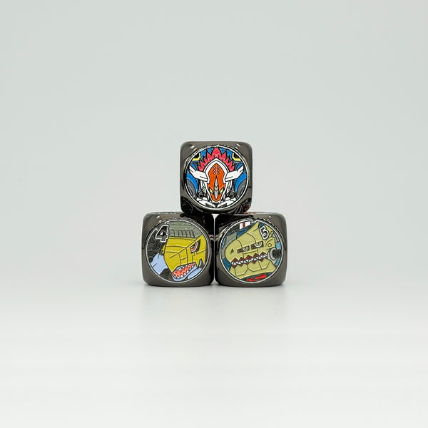 Brigadramon's D-Brigade Metal Dice [Limited Quantities in Stock]