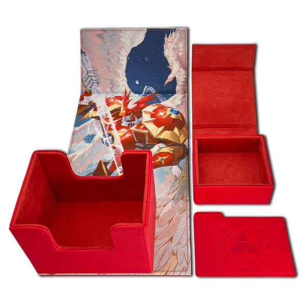 Gallant Knight: Crimson Mode Deck Box [Limited Quantities In Stock]