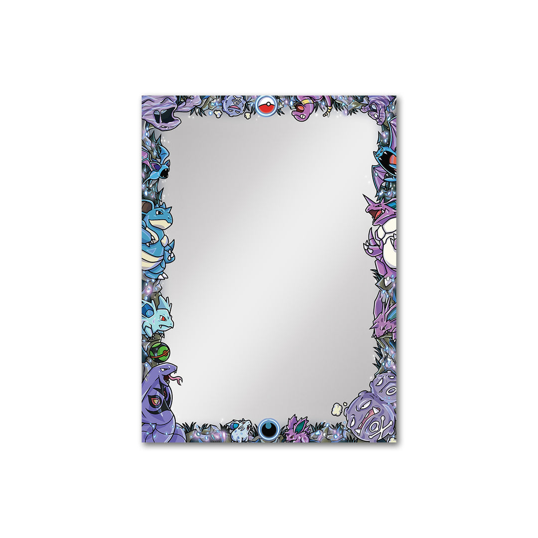 Darkness Kanto Pokemon Printed Border Oversleeves – Usagi Draws