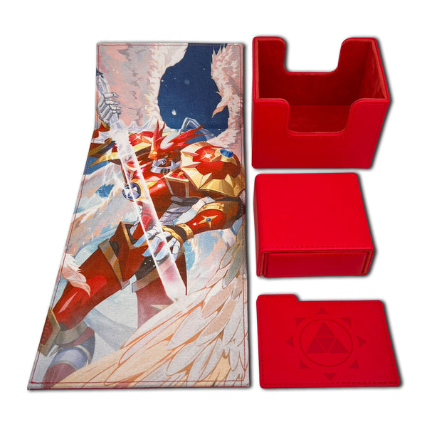 Gallant Knight: Crimson Mode Deck Box [Limited Quantities In Stock]