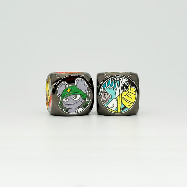Cendrillmon Evolution Metal Dice [Limited Quantities in Stock]
