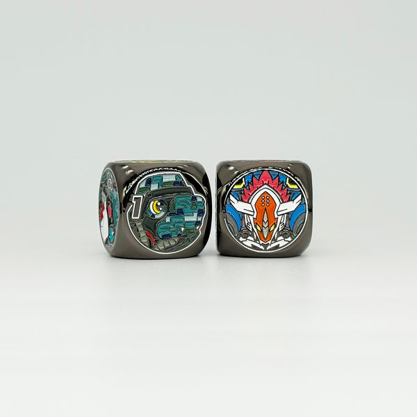 Brigadramon's D-Brigade Metal Dice [Limited Quantities in Stock]