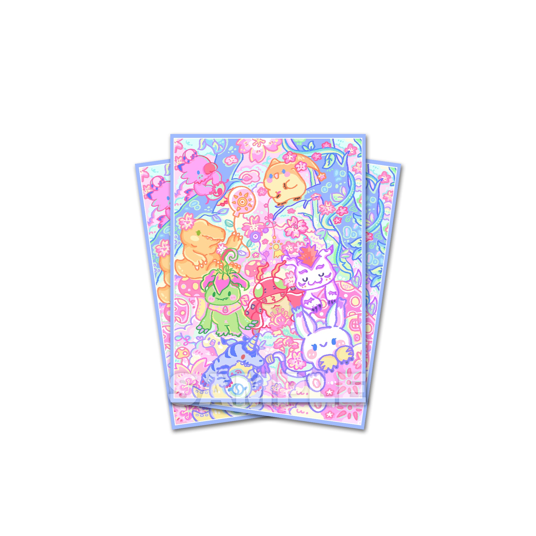 Kawaii Sakura Adventure Standard Size Card Sleeves Usagi Draws Kawaii Sakura Adventure Standard Size Card Sleeves Usagi Draws
