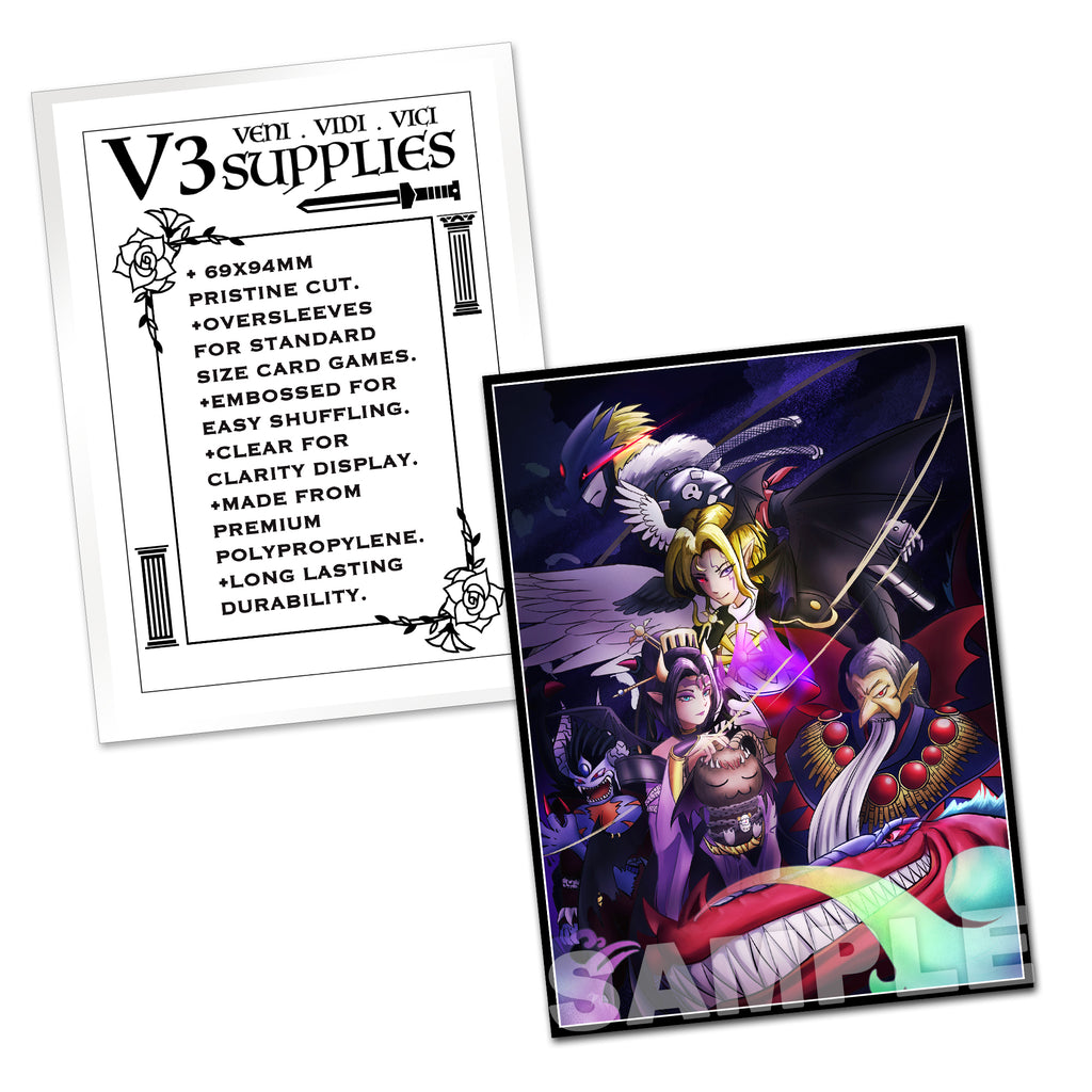 The Great Demon Lords Standard Size Card Sleeves Usagi Draws The Great Demon Lords Standard Size Card Sleeves Usagi Draws
