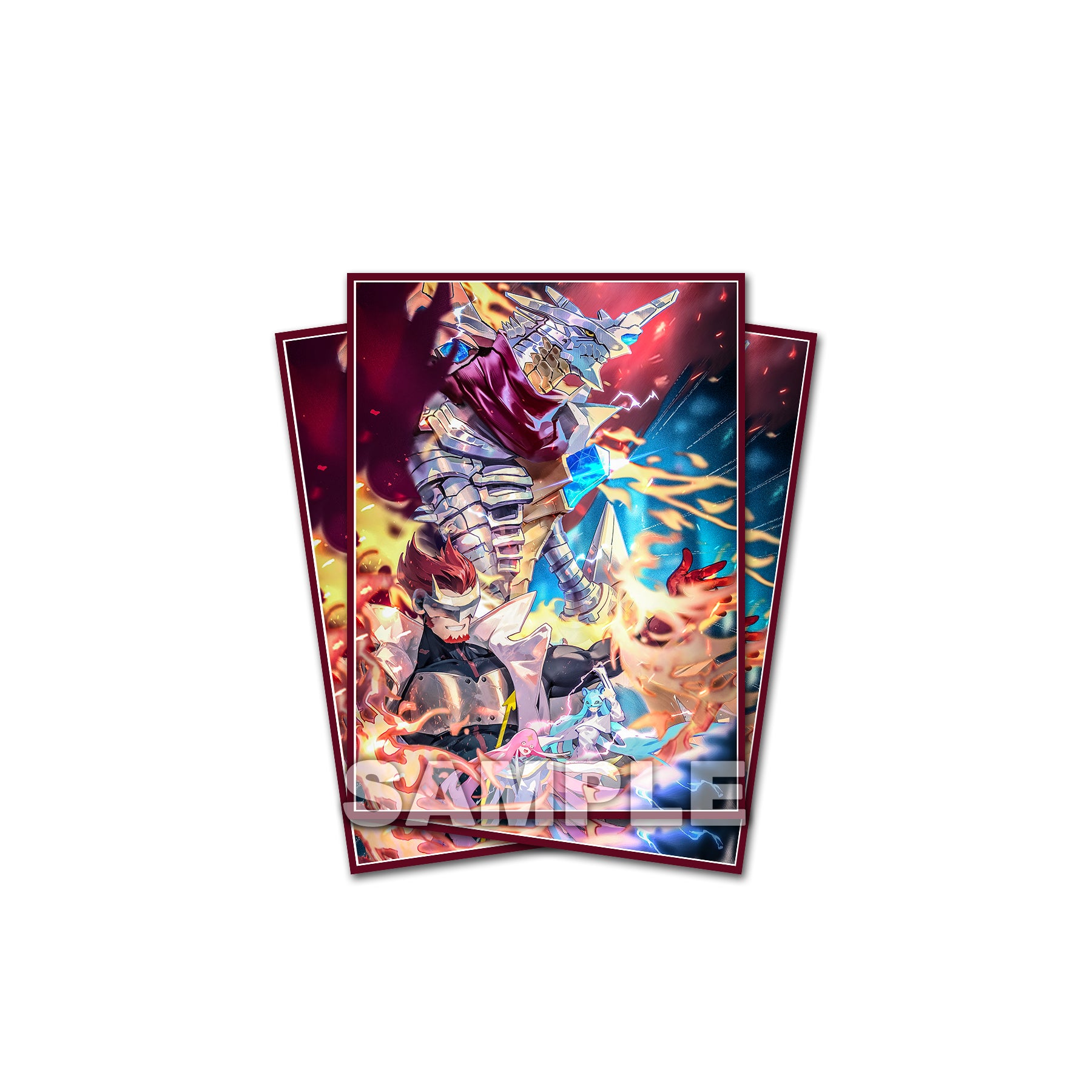 JES Warrior of Salvation Standard Size Card Sleeves Usagi Draws JES Warrior of Salvation Standard Size Card Sleeves Usagi Draws