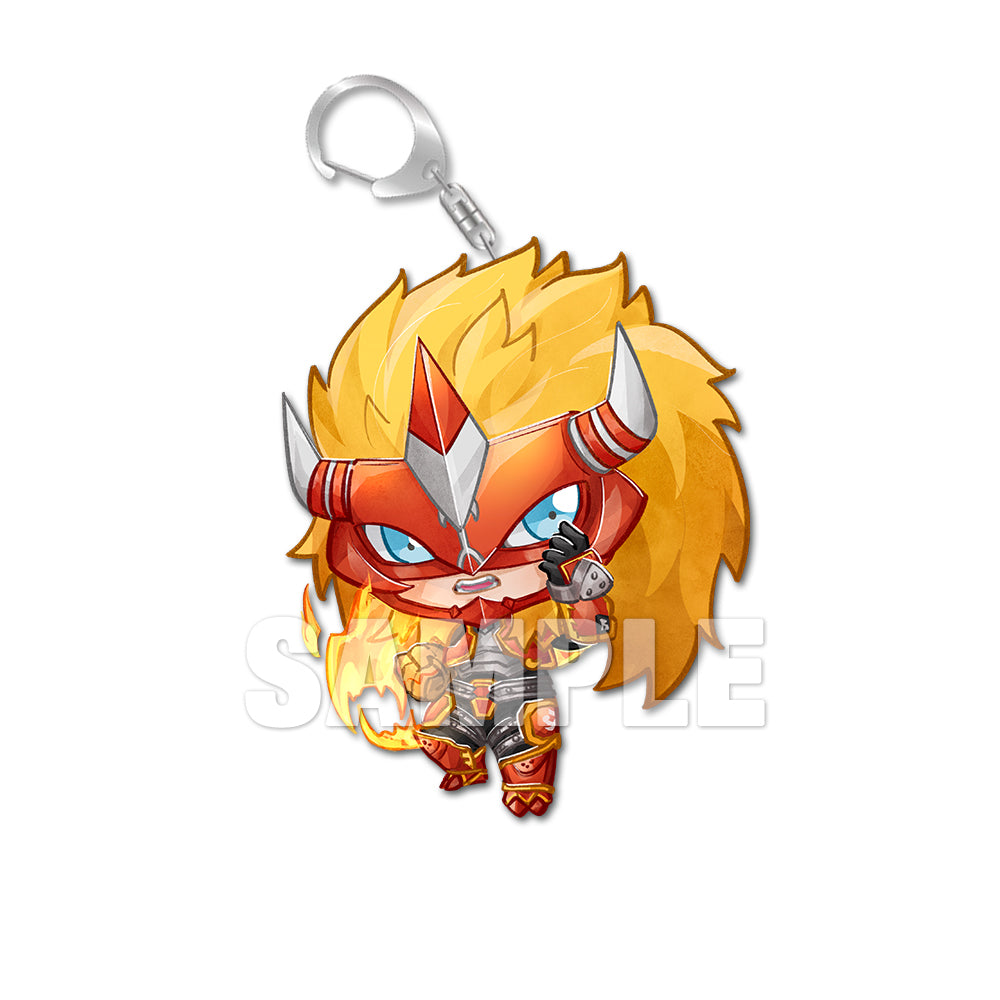 Agunimon Chibi Acrylic Keychain