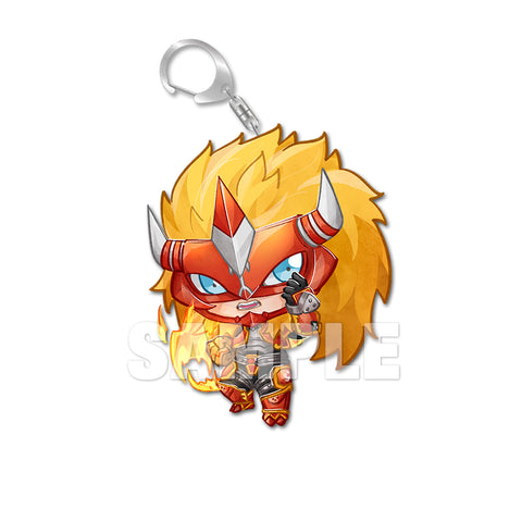Agunimon Chibi Acrylic Keychain