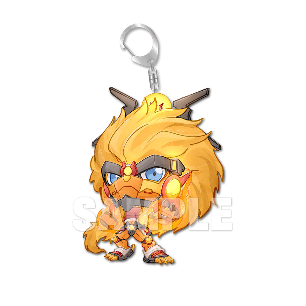 Apollomon Chibi Acrylic Keychain