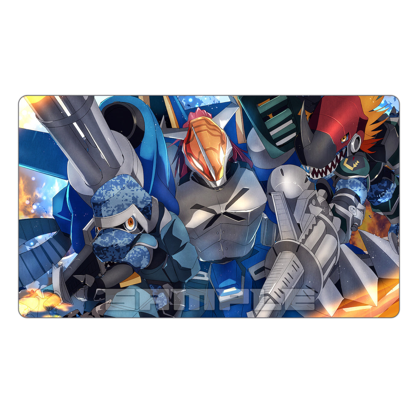 D-Brigade Cyborgs TCG Playmat Usagi Draws D-Brigade Cyborgs TCG Playmat Usagi Draws