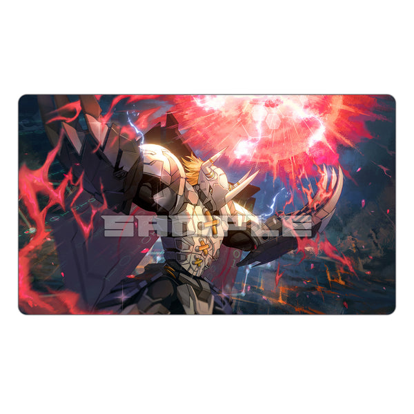 BlackWarGreymon Terra Destroyer TCG Playmat