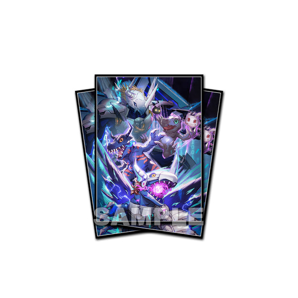 BlackWarGreymon - Path of Power Standard Size Card Sleeves [In-Stock]