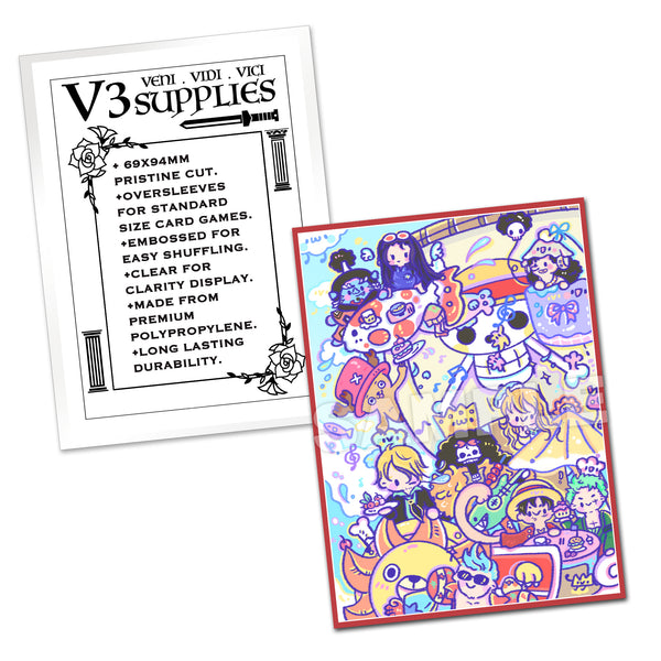 Adorable Straw Hat Pirates Standard Size Card Sleeves