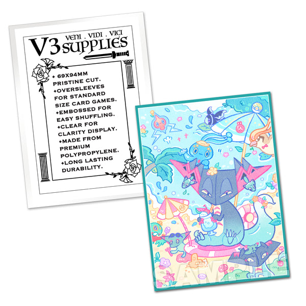 Dragapult's Summer Vacation Standard Size Card Sleeves