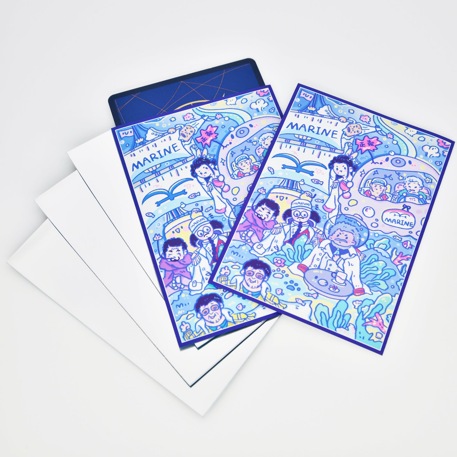 The Marines Standard Size Card Sleeves – Usagi Draws