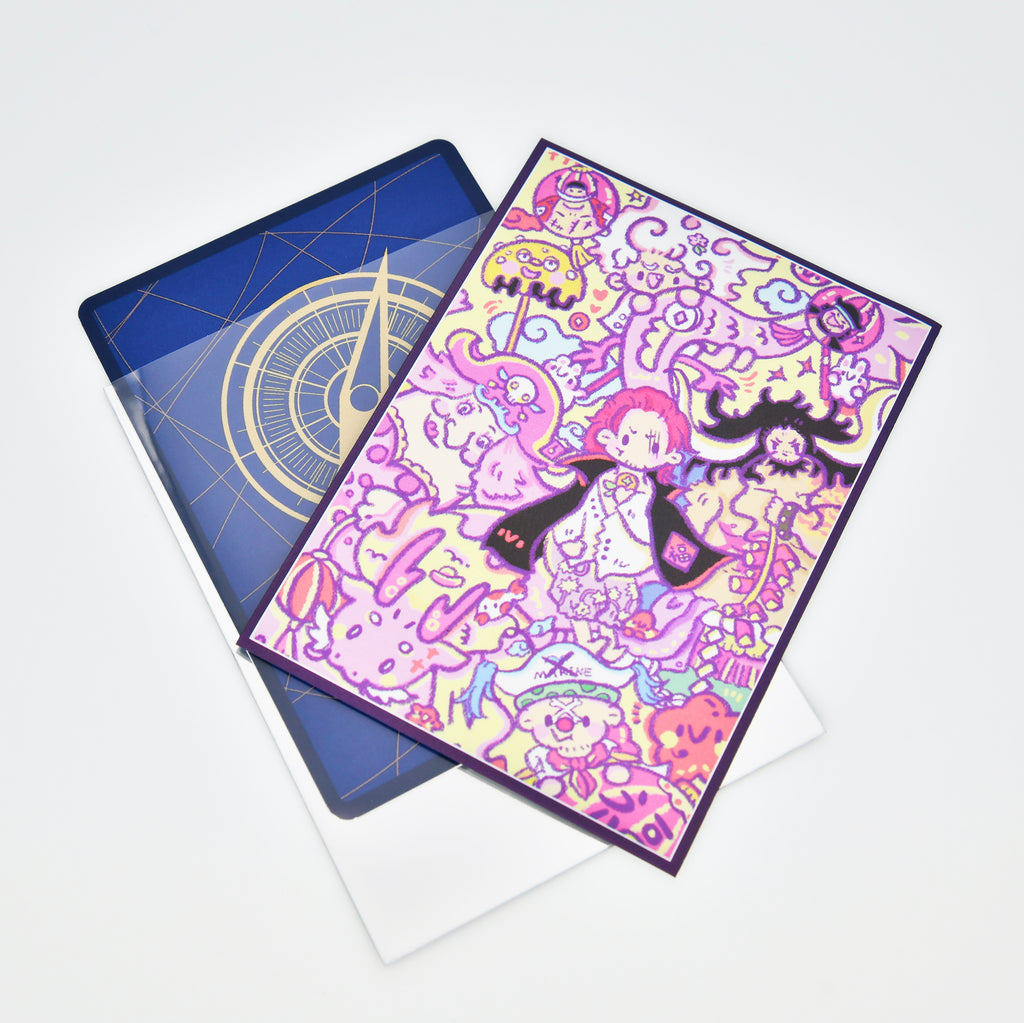here to slay oversized card sleeves Emperors of Past & Present Standard Size Card Sleeves – Usagi Draws