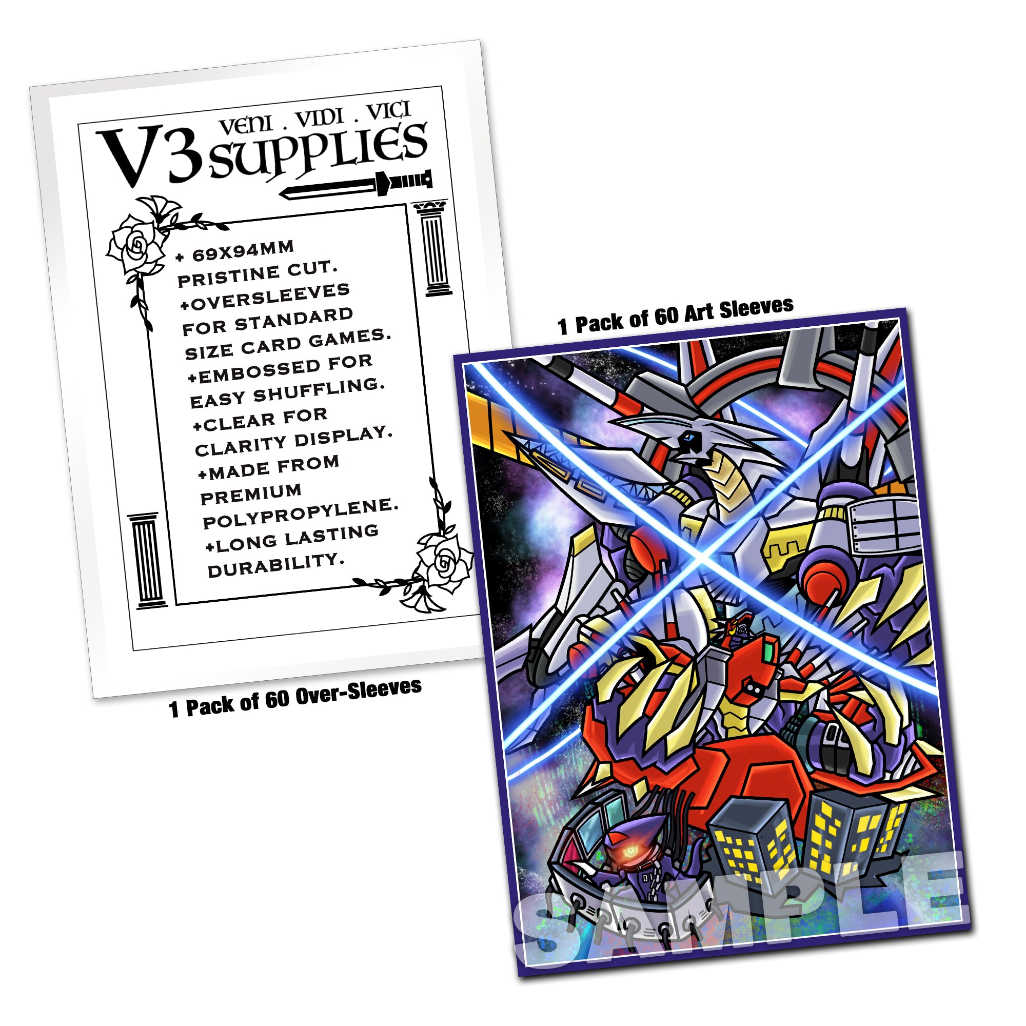 cosmic encounter card sleeves Galacticmon Ascension: Cosmic Evolution Standard Size Card Sleeves [In –  Usagi Draws