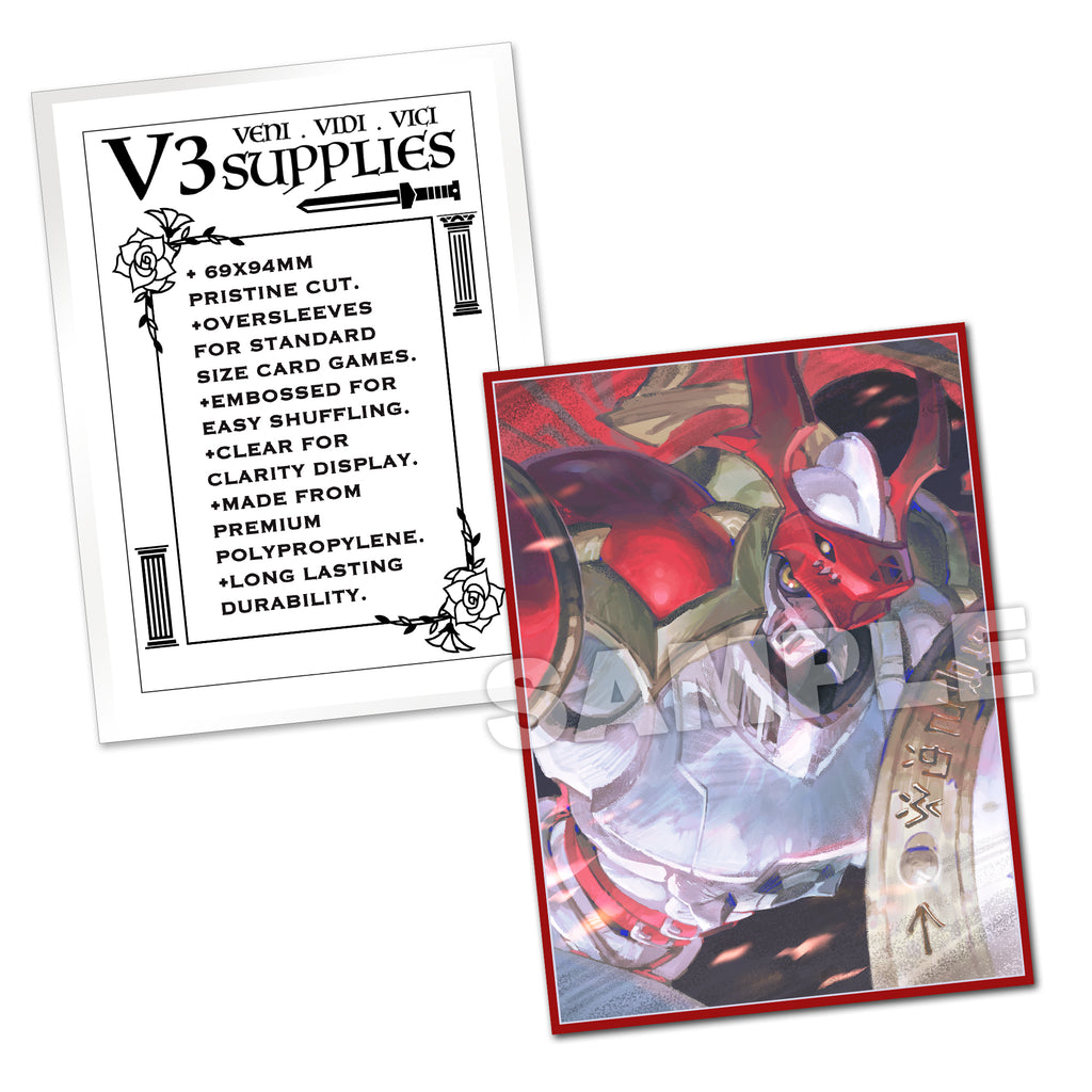 Chivalrous Gallant Knight Standard Size Card Sleeves Usagi Draws Chivalrous Gallant Knight Standard Size Card Sleeves Usagi Draws