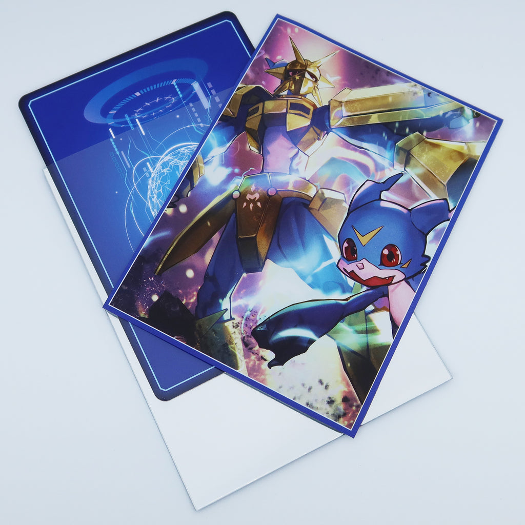 Magnamon & Veemon Standard Size Card Sleeves Usagi Draws Magnamon & Veemon Standard Size Card Sleeves Usagi Draws
