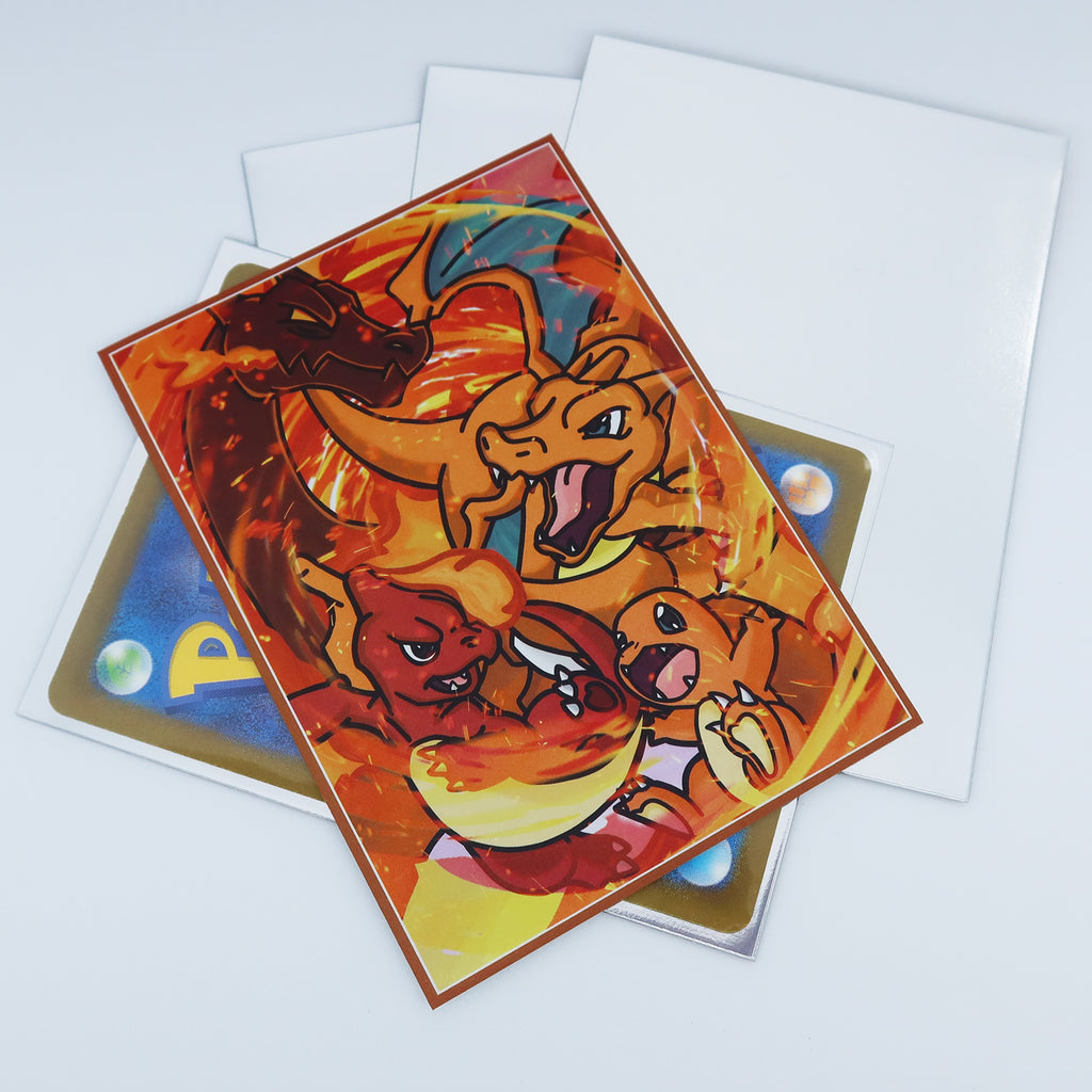 Charizard Evolutions Standard Size Card Sleeves Usagi Draws Charizard Evolutions Standard Size Card Sleeves Usagi Draws
