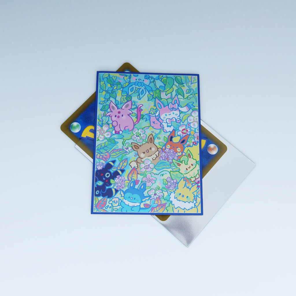 Eeveelutions Rainforest Adventure Standard Size Card Sleeves Usagi Draws Eeveelutions Rainforest Adventure Standard Size Card Sleeves Usagi Draws