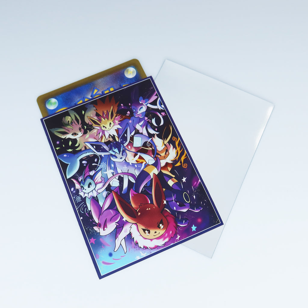 Eeveelutions Party Standard Size Card Sleeves Usagi Draws Eeveelutions Party Standard Size Card Sleeves Usagi Draws