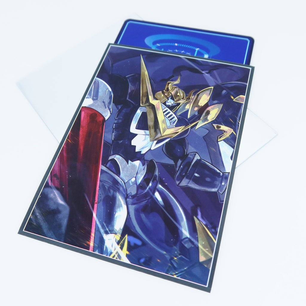 DarkKnightmon Standard Size Card Sleeves Usagi Draws DarkKnightmon Standard Size Card Sleeves Usagi Draws