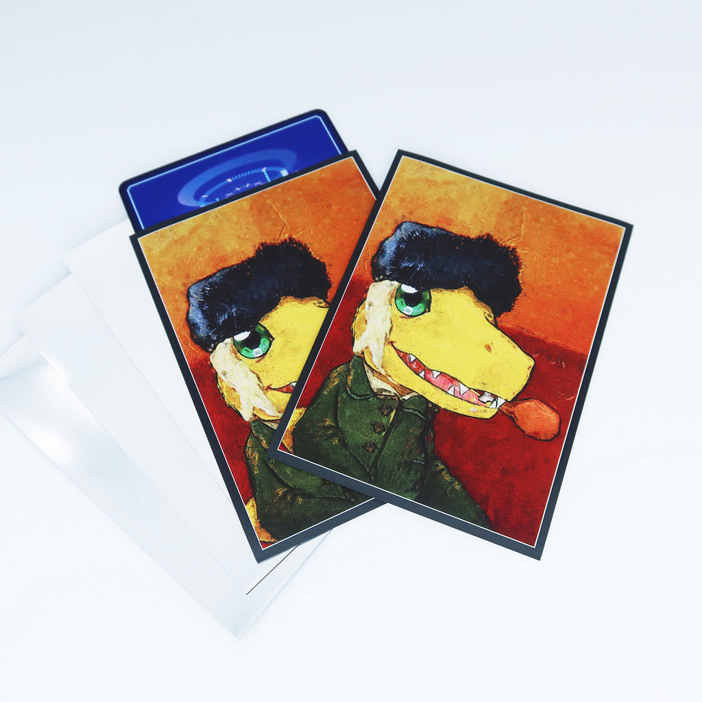 van gogh card sleeves Agu van Gogh with Bandaged Ear Standard Size Card Sleeves – Usagi Draws