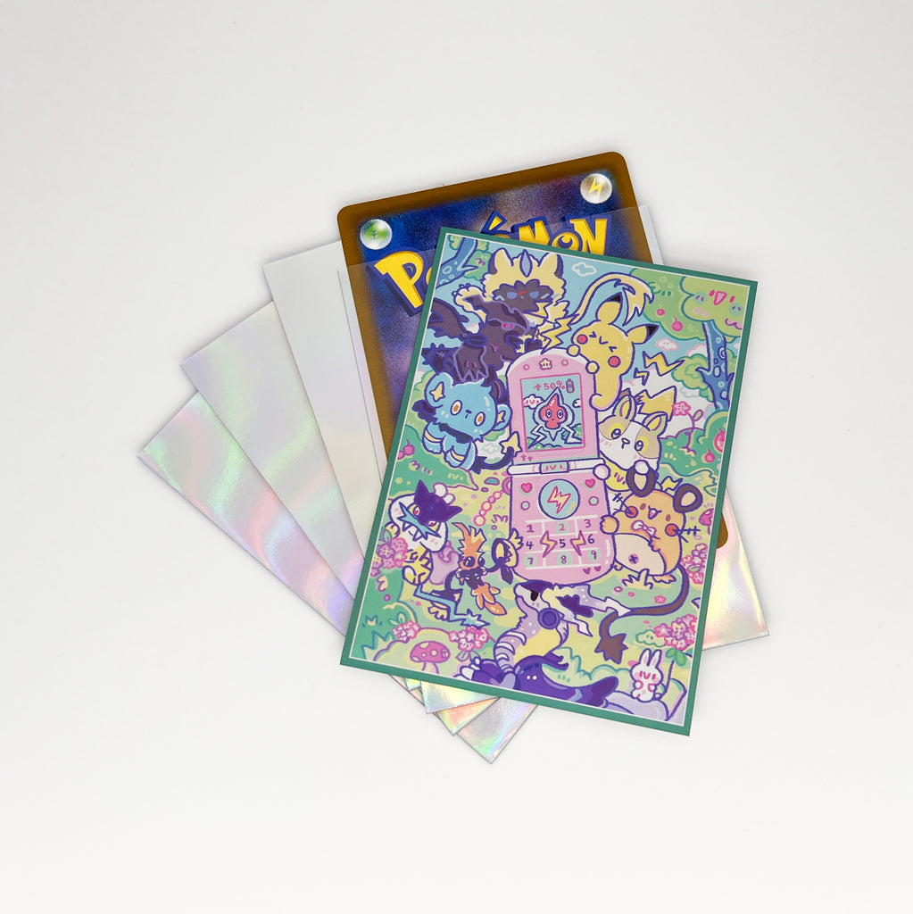 Electrifying Forest Standard Size Card Sleeves Usagi Draws Electrifying Forest Standard Size Card Sleeves Usagi Draws