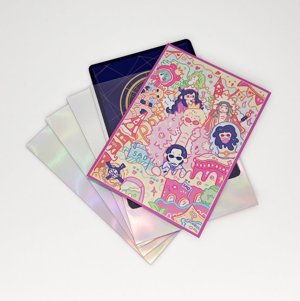Donquixote Pirates Standard Size Card Sleeves Usagi Draws Donquixote Pirates Standard Size Card Sleeves Usagi Draws