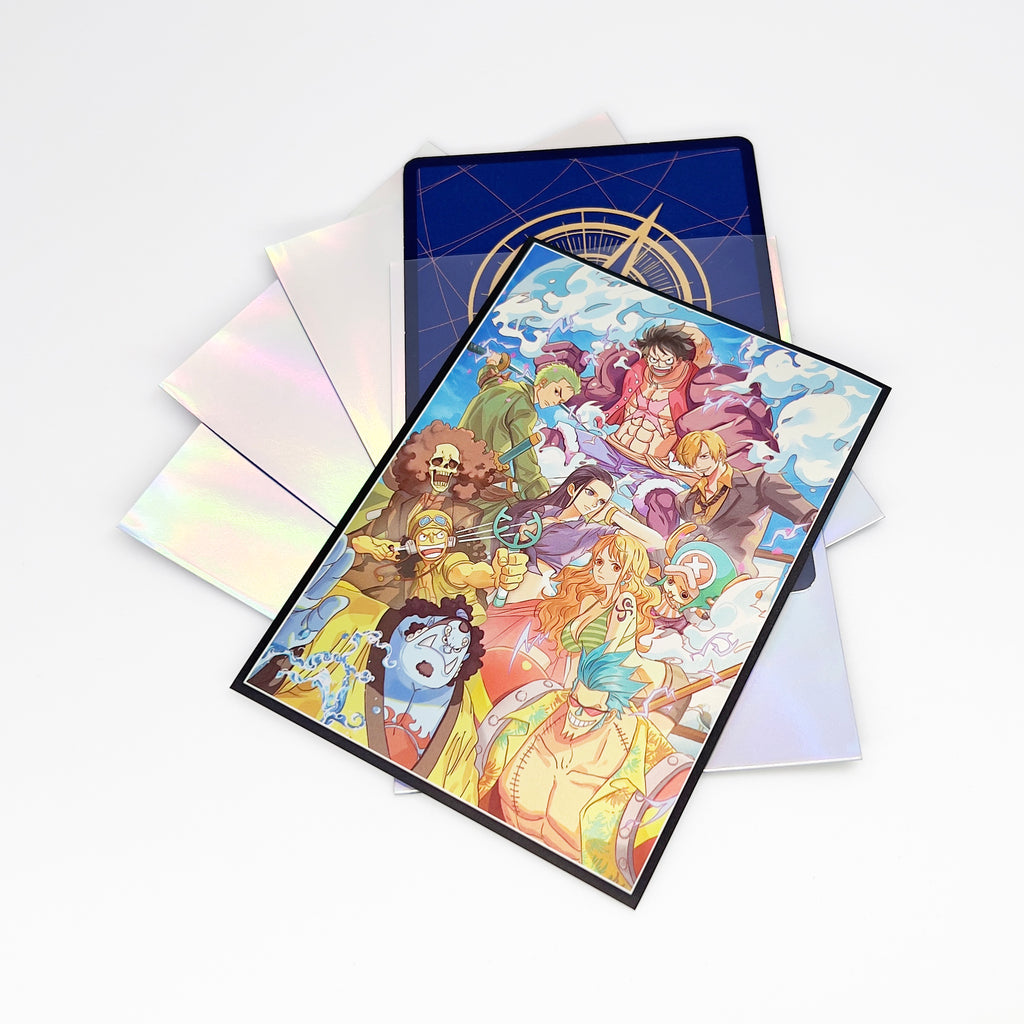 card sleeves etsy Straw Hats' Grand Voyage Standard Size Card Sleeves – Usagi Draws