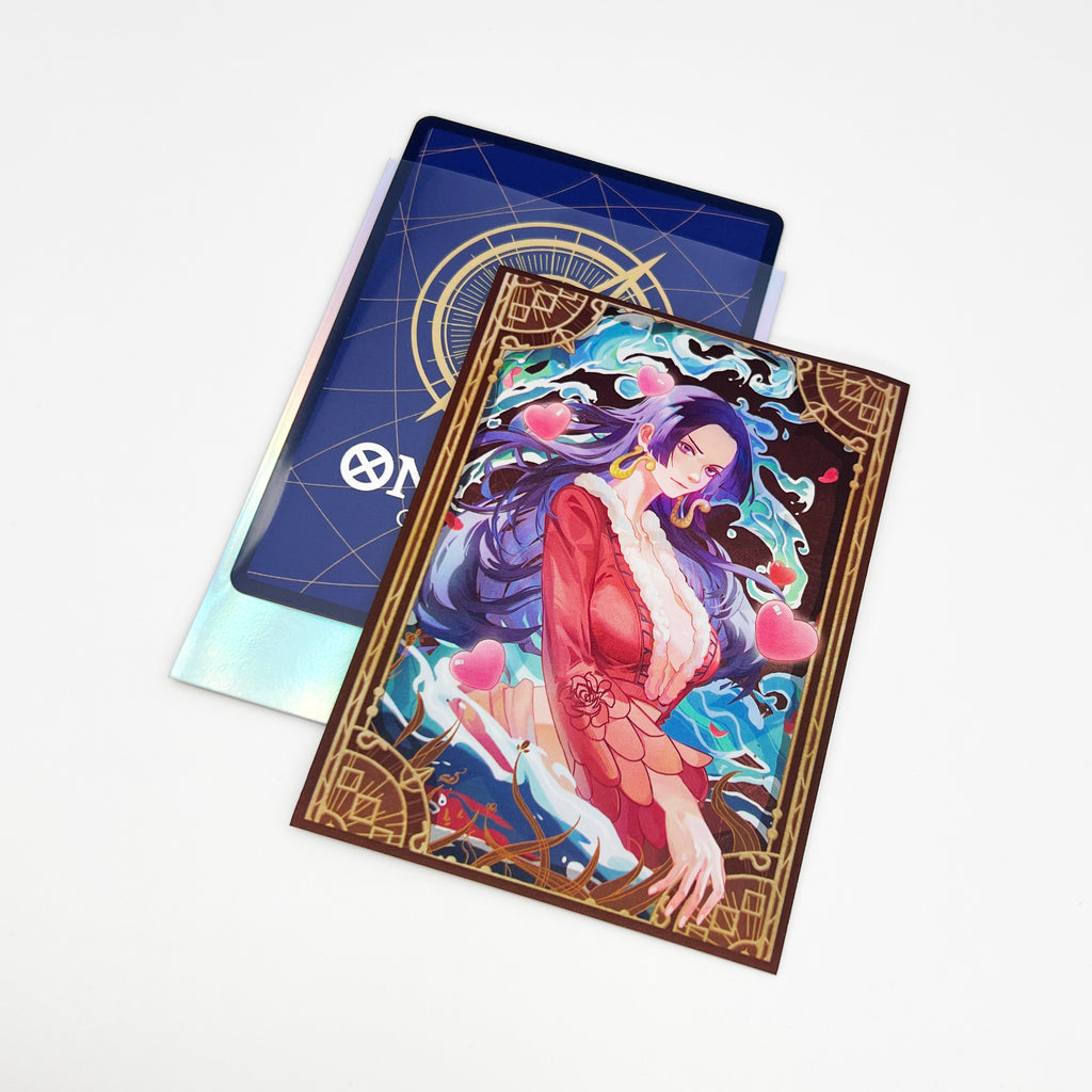 fgo card sleeves Boa Hancock, Empress of the Tides Standard Size Card Sleeves – Usagi Draws