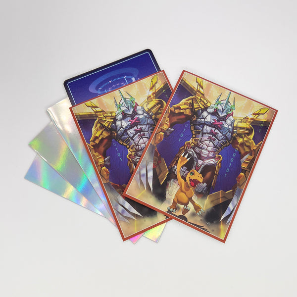 WarGreymon & Agumon Standard Size Card Sleeves