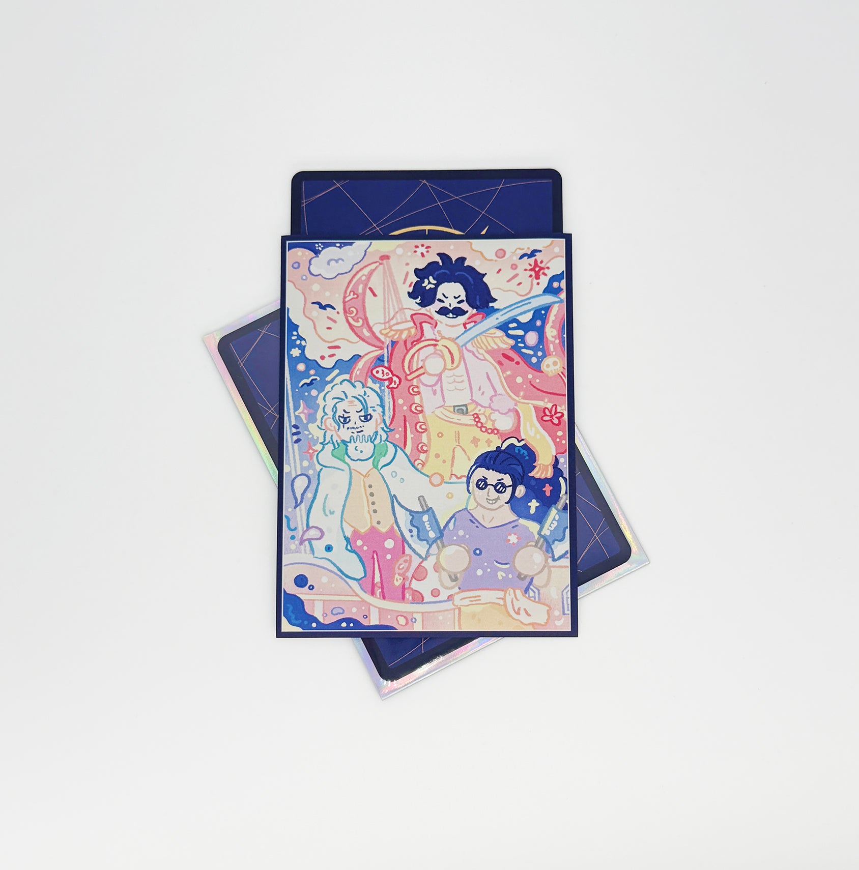 Roger Pirates Standard Size Card Sleeves [In-Stock] – Usagi Draws