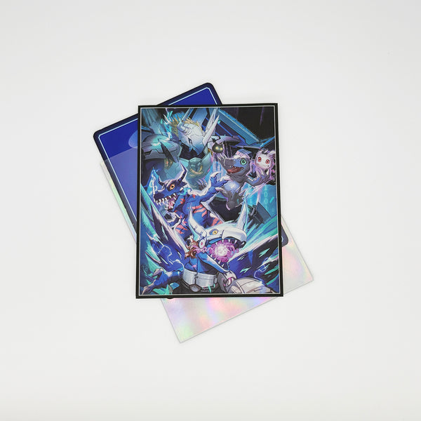 BlackWarGreymon - Path of Power Standard Size Card Sleeves [In-Stock]